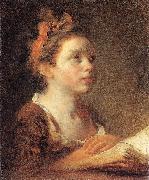 Jean Honore Fragonard A Young Scholar oil painting
